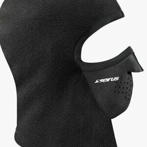 Black Seirus Adult Ski Mask balaclava  - Size 8 mens or womens or teen Neofleece